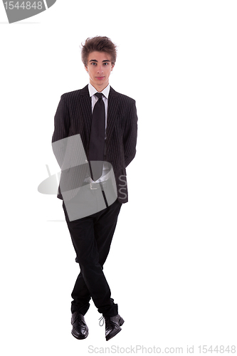 Image of Young Business Man, isolated on white