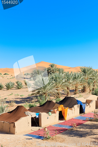 Image of Camp in desert