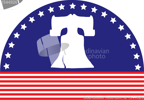 Image of Liberty Bell Flag