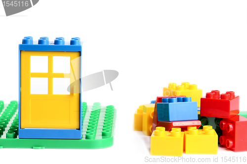 Image of Some colored bricks from game