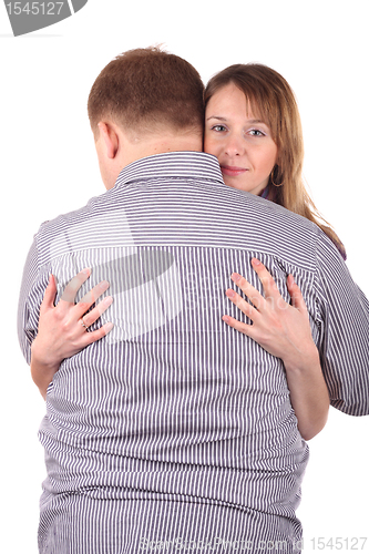 Image of Girl embracing man