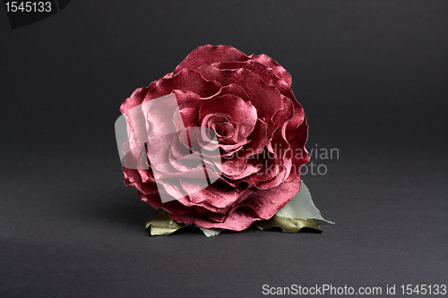 Image of Artificial red rose