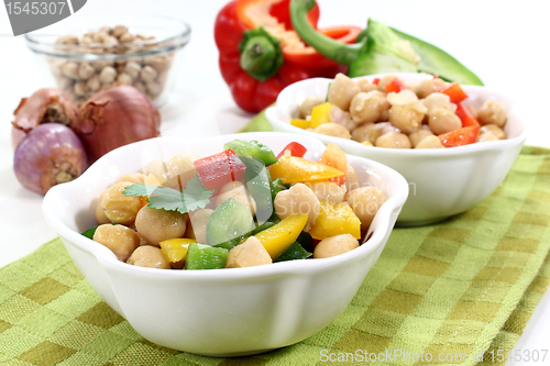 Image of chickpea salad