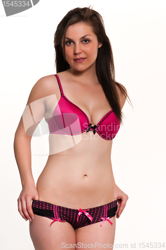 Image of Pink and black