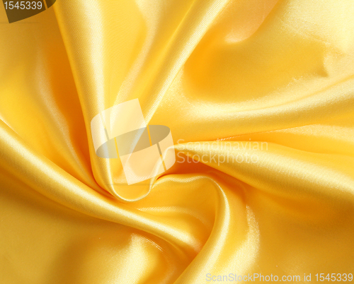 Image of Smooth elegant golden silk