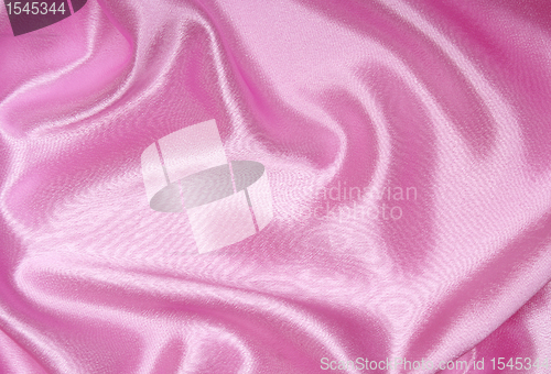 Image of Smooth elegant pink silk as background 