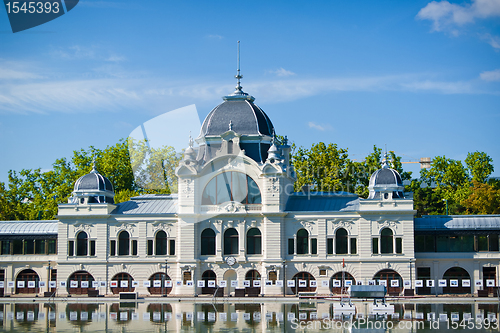 Image of Rink in Budapest in summer