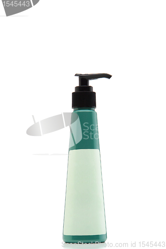 Image of liquid soap container isolated