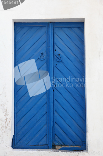 Image of Traditional door from Sidi Bou Said, Tunis