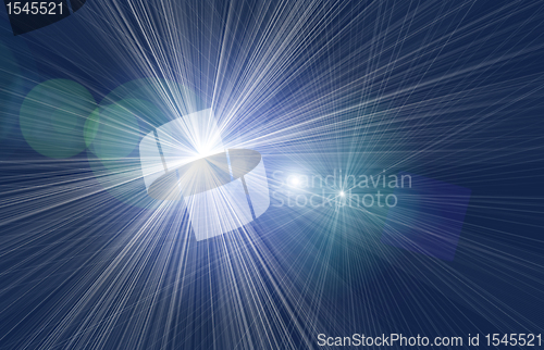 Image of star magical background