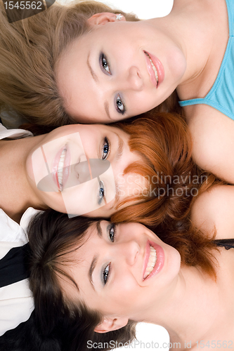 Image of Three cheerful women