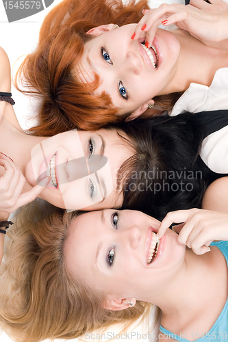 Image of Three naughty women