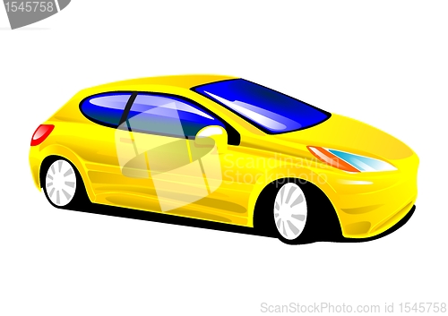 Image of Yellow Car