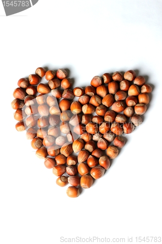 Image of hazelnut heart