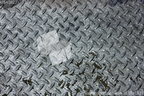 Image of Diamond Plate Steel Texture