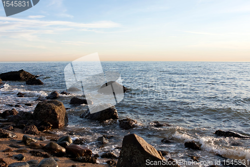 Image of Rocky Hammonasset Beach Scene 