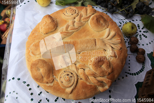 Image of Delicious homemade Christmas bread