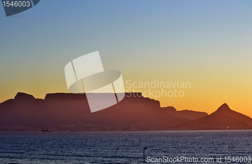 Image of Sunset in Blouberg