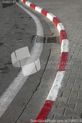 Image of The detail of a road pattern