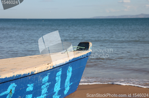 Image of Boat on the beach