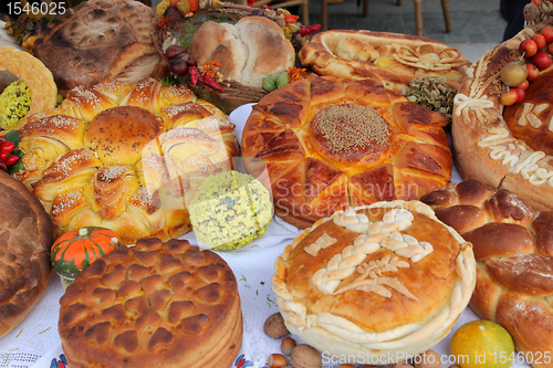 Image of Variety of bread