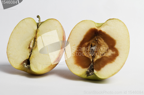 Image of devided apples