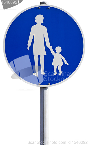 Image of sign for  sidewalk