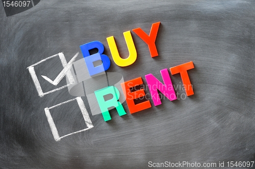 Image of Buy and rent check boxes