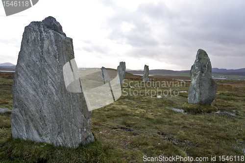 Image of standing stones of callanish