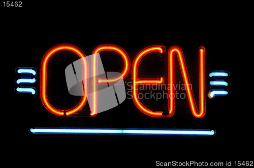 Image of Neon Open Sign