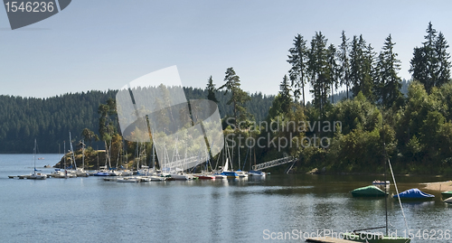 Image of Schluchsee waterside scenery