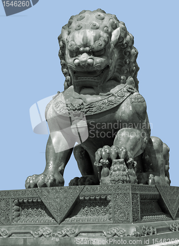 Image of Chinese Lion sculpture