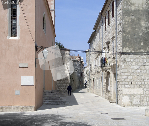 Image of street scenery in Croatia