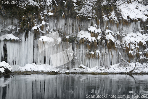 Image of lots of icicles