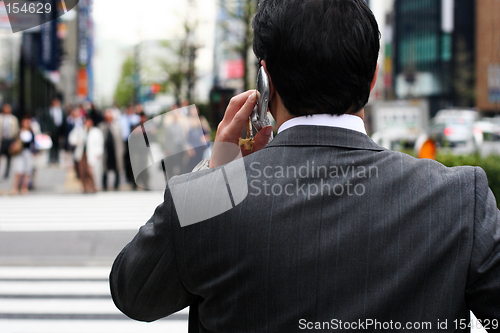 Image of Businessman on the street