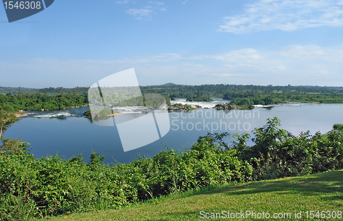 Image of River Nile scenery near Jinja in Uganda