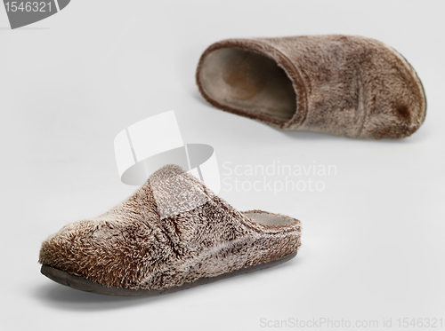 Image of fluffy slippers