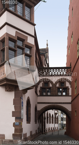 Image of architectural detail in Freiburg