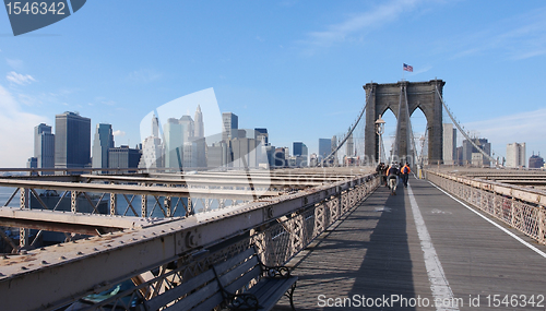 Image of at Brooklyn Bridge