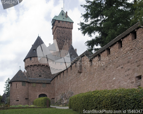 Image of Haut-Koenigsbourg Castle in France