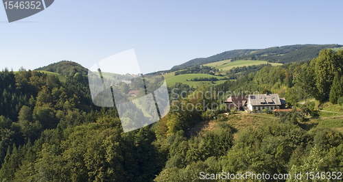 Image of panoramic Black Forest scenery