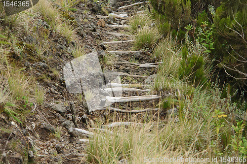 Image of way to the top of Muhavara Vulcano