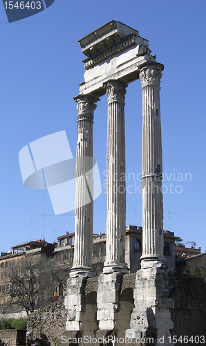 Image of Temple of Vespasian columns