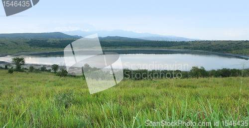 Image of evening scenery at Chambura Gorge in Uganda