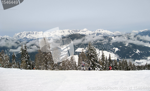 Image of mountain scenery around Wagrain