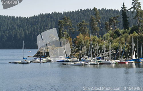 Image of Schluchsee waterside scenery