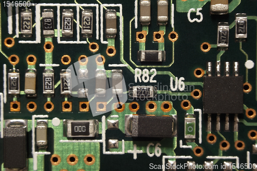 Image of circuit board macro