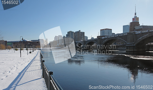 Image of Boston scenery with Charles River