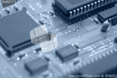 Image of circuit board detail