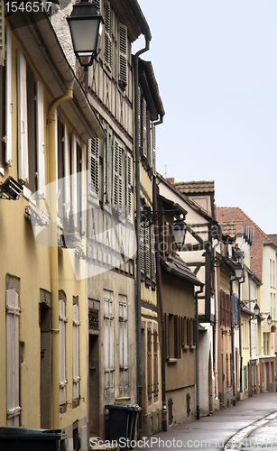 Image of street scenery in Colmar